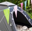 Spotty washable cotton bunting (8 metres)