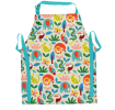 Wipeable cotton children's apron - Wild Wonders