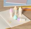 Mini highlighters (set of 4) - Ice cream