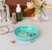 Enamel trinket dish - Aqua