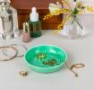 Enamel trinket dish - Green