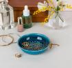 Enamel trinket dish - Blue
