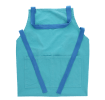 Two-tone utility apron - Pale blue