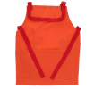 Two-tone utility apron - Coral