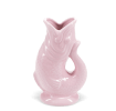 pink fish vase