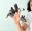  Animal finger puppets (set of 5) - Safari