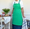 Two-tone utility apron - Green