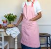 Two-tone utility apron - Pink
