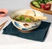  Japanese porcelain ramen bowl 18cm - Breeze