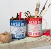 Medium storage tins (set of 2) - Cacao