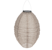 Outdoor solar pendant lantern - Mink grey