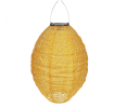 Outdoor solar pendant lantern - Mustard yellow