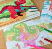 Colouring book - Baby Dinos
