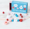Wooden bead bracelet kit - Lottie and Friends