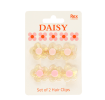 Hair clips (set of 2) - Daisy