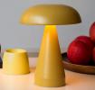 Dimmable mushroom touch lamp - Mustard yellow