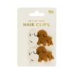 Hair clips (set of 2) - Puppies