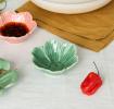 Ceramic flower bowl 9cm - Green