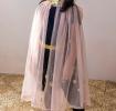 Children's glitter cape - Light pink