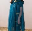 Children's glitter cape - Blue