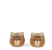 Mini hair claw clips (set of 2) - Brown bears