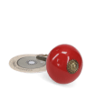 Ceramic drawer knob - Red
