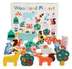 Wooden animal playset - Woodland