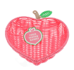 Summer fruit woven basket - Strawberry