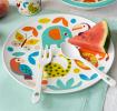 Children's melamine plate - Wild Wonders