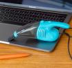 USB powered desk vacuum