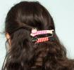 Hair clips (set of 2) - cats