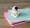 Wind-up jumping animal toy - dog