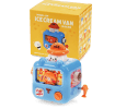 Wind-up ice cream van racer - Blue
