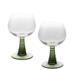 Roemer glasses (set of 2) - Green