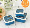 Snack boxes (set of 3) - Sharks
