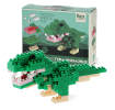 completed tyrannosaurus model alongside the packaging