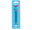 sausage dog stylus ballpoint pen in blue with packaging
