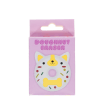 doughnut shape dog eraser inside original retail packaging