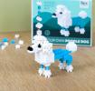completed poodle model kit with packaging