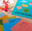 make your own origami paper in different colour