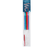 Multicoloured gymnastics ribbon in a packaging