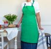 Two-tone utility apron - Green