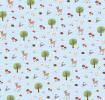 5 Sheets Of Woodland Animals Wrapping Paper