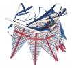 Gingham Union Jack Bunting