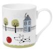 Coffee Mug Dog + Ball Design