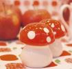 Set Of Salt And Pepper Toadstools