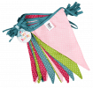 Multi Coloured Spotty Washable Cotton Bunting