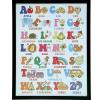 70s Alphabet Framed Wall Art