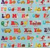 Alphabet Poster Wrapping Paper (5 Sheets)
