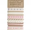 Set Of 6 Ribbons Country Style